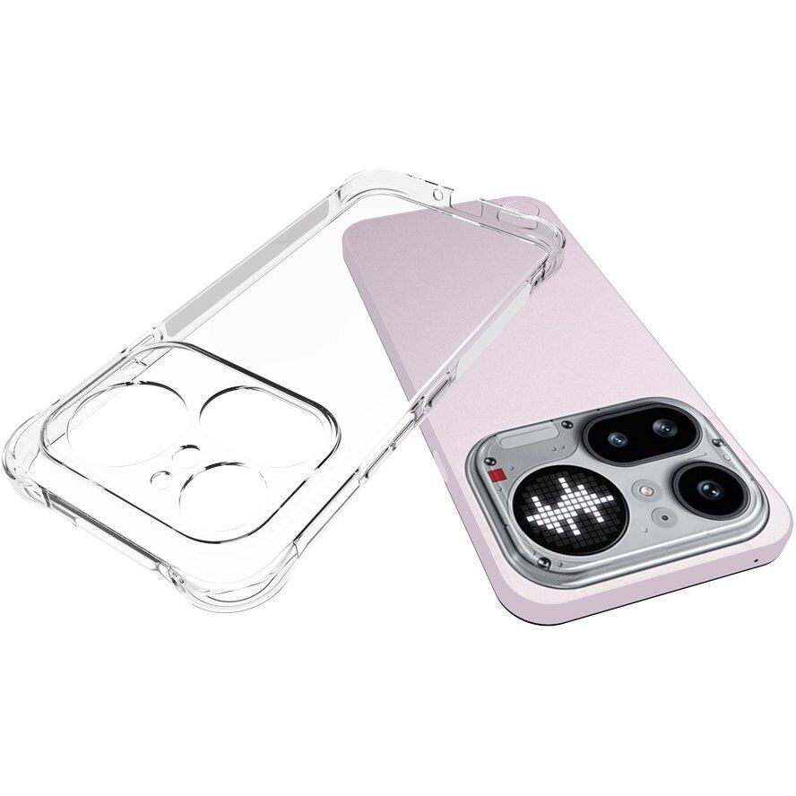 Защитный чехол UniCase AirBag Flow для Nothing Phone (4a) Pro - Transparent. Фото 4 Защитный чехол UniCase AirBag Flow для Nothing Phone (4a) Pro - Transparent (411400T). Фото 4 из 5