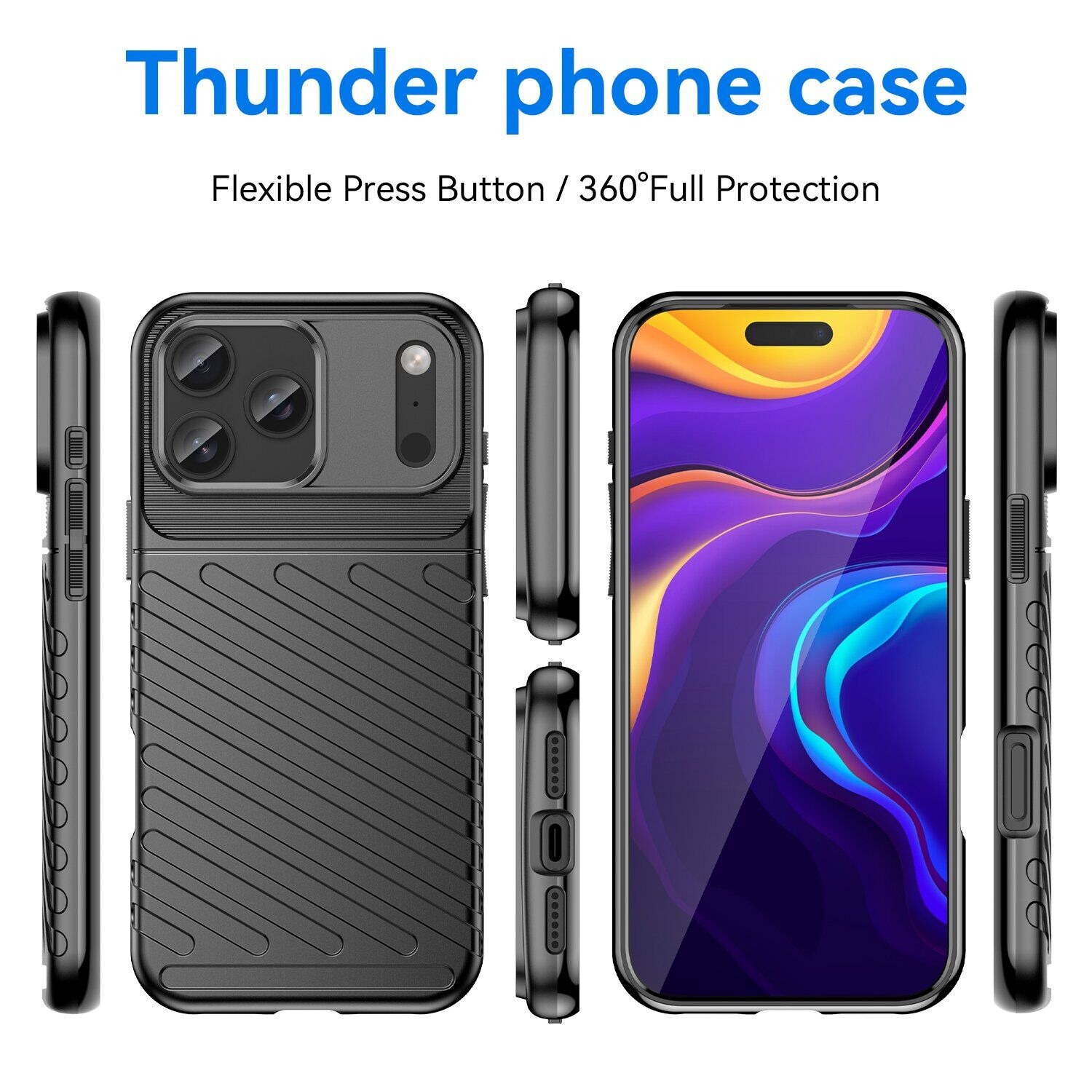 Захисний чохол UniCase Twill Soft для iPhone 18 Pro Max / 17 Pro Max - Black. Фото 7 Захисний чохол UniCase Twill Soft для iPhone 18 Pro Max / 17 Pro Max - Black (423862B). Фото 7 з 12