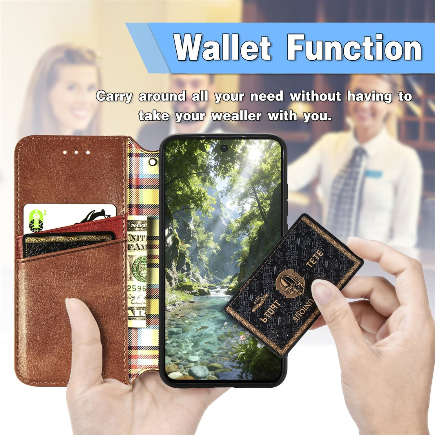Чехол Deexe Rhombus Wallet для Realme 16 Pro - Grey. Фото 7 Чехол Deexe Rhombus Wallet для Realme 16 Pro - Grey (428031H). Фото 7 из 9