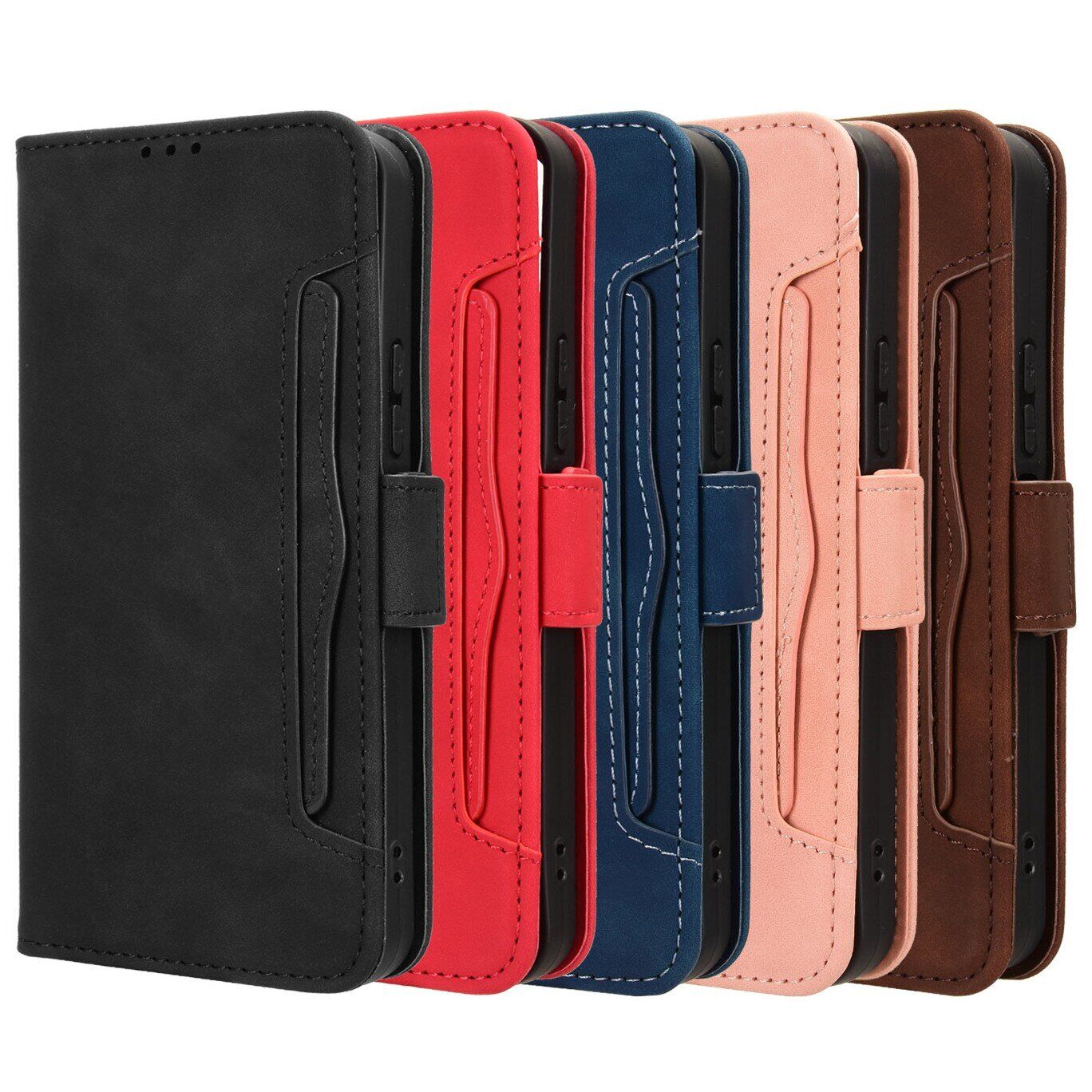 Чехол-книжка с кармашками Deexe Wallet Stand для Xiaomi Poco C95 Pro - Black. Фото 9 Чехол-книжка с кармашками Deexe Wallet Stand для Xiaomi Poco C95 Pro - Black (429205B). Фото 9 из 15