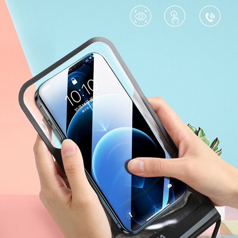 Вологозахисний чохол WEINIAO Waterproof Bag - Black. Фото 6 Вологозахисний чохол WEINIAO Waterproof Bag - Black (981863B). Фото 6 з 10