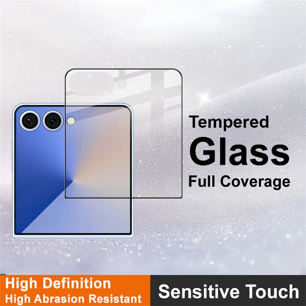 Защитное стекло IMAK H Back Screen Guard для Samsung Galaxy Flip 7 / Flip 8 - Black. Фото 3 Защитное стекло IMAK H Back Screen Guard для Samsung Galaxy Flip 7 / Flip 8 - Black (383978B). Фото 3 из 6