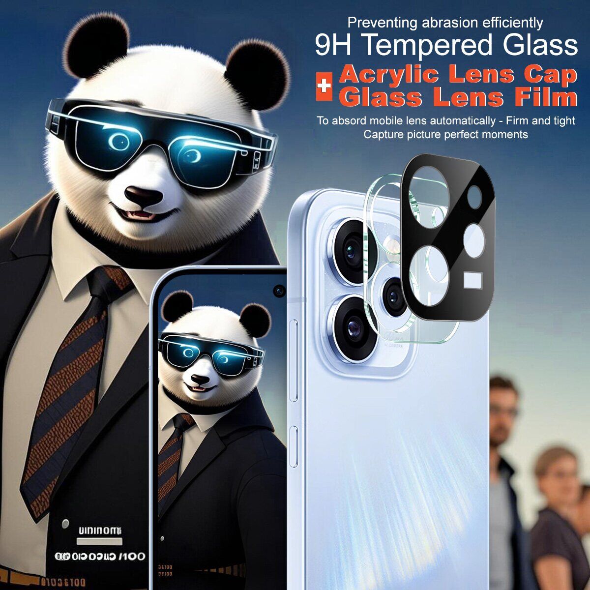 Захисне скло на камеру IMAK Black Glass Lens для OPPO Reno 15 Pro - Black. Фото 3 Захисне скло на камеру IMAK Black Glass Lens для OPPO Reno 15 Pro - Black (405617B). Фото 3 з 7