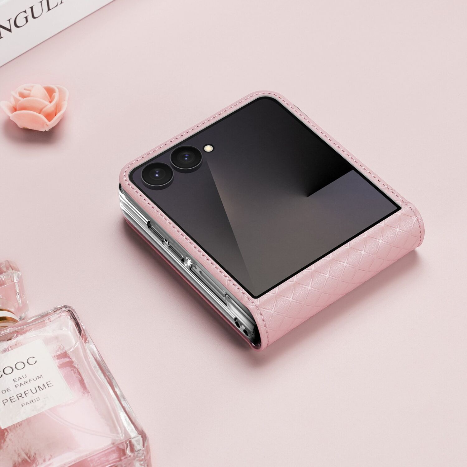 Захисний чохол DUX DUCIS Bril Series для Samsung Galaxy Flip 8 - Pink. Фото 12 Захисний чохол DUX DUCIS Bril Series для Samsung Galaxy Flip 8 - Pink (423508P). Фото 12 з 13