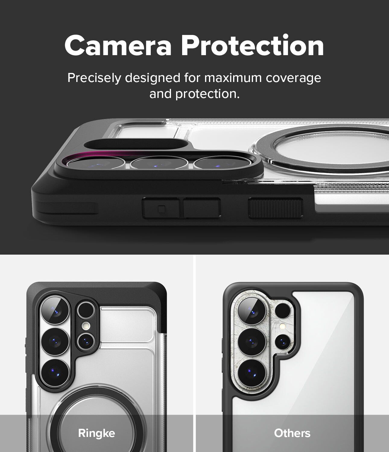 Защитный чехол Ringke UX Magnetic для Samsung Galaxy S26 Ultra (S948) 8800328814813 - Clear. Фото 14 Защитный чехол Ringke UX Magnetic для Samsung Galaxy S26 Ultra (S948) 8800328814813 - Clear (406244B). Фото 14 из 21