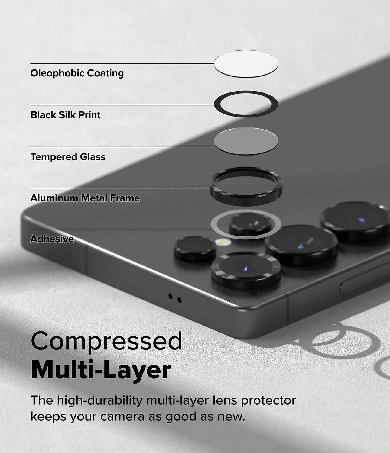 Комплект защитных стекол Ringke Camera Lens Frame Glass для Samsung Galaxy S25 Ultra (S938) 8800274969483. Фото 9 Комплект защитных стекол Ringke Camera Lens Frame Glass для Samsung Galaxy S25 Ultra (S938) 8800274969483 (379556). Фото 9 из 16