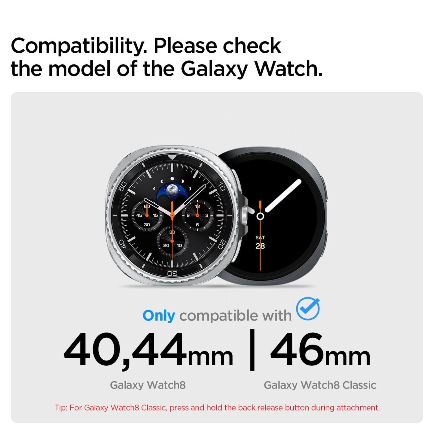 Ремінець Spigen Modern Fit Titanium для Samsung Galaxy Watch 8 (40/44mm) / 8 Classic AMP10122 - Natural Titanium. Фото 9 Ремінець Spigen Modern Fit Titanium для Samsung Galaxy Watch 8 (40/44mm) / 8 Classic AMP10122 - Natural Titanium (384188H). Фото 9 з 14