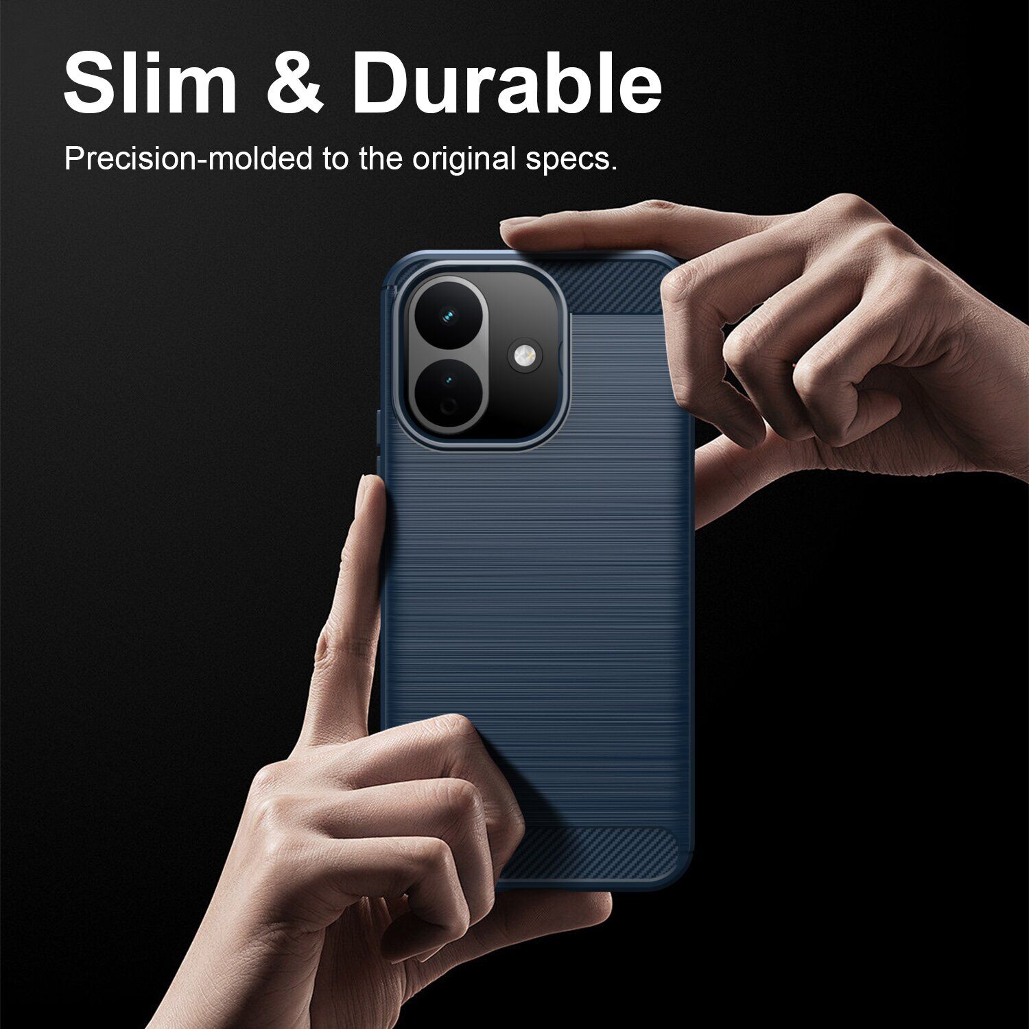 Силіконовий (TPU) чохол UniCase Carbon для Xiaomi Redmi Note 17 Pro - Black. Фото 7 Силіконовий (TPU) чохол UniCase Carbon для Xiaomi Redmi Note 17 Pro - Black (429524B). Фото 7 з 9