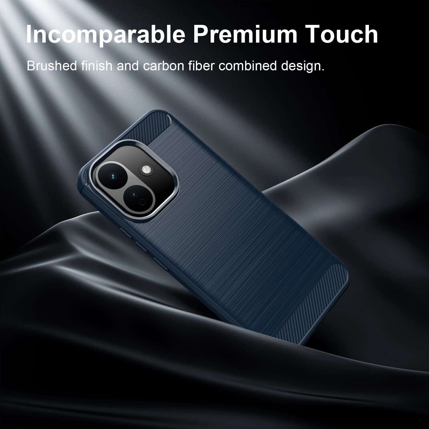 Силіконовий (TPU) чохол UniCase Carbon для Xiaomi Redmi Note 17 Pro - Black. Фото 8 Силіконовий (TPU) чохол UniCase Carbon для Xiaomi Redmi Note 17 Pro - Black (429524B). Фото 8 з 9