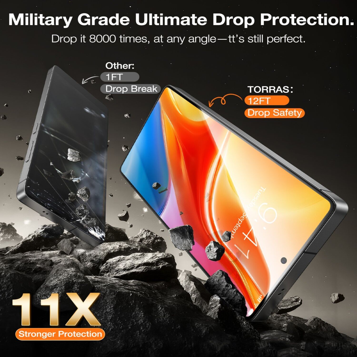 Защитное стекло TORRAS GlassGo для Samsung Galaxy S26. Фото 4 Защитное стекло TORRAS GlassGo для Samsung Galaxy S26 (404205). Фото 4 из 8