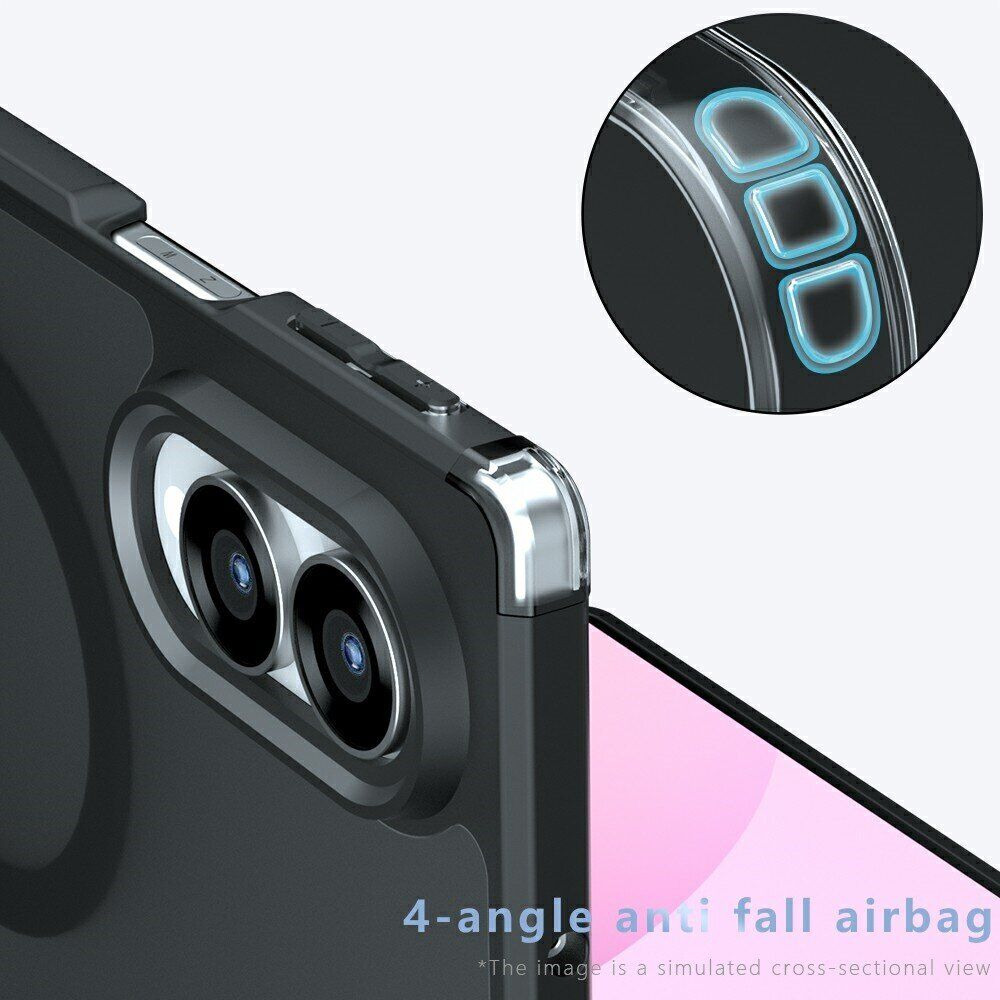 Защитный чехол Deexe Matte Skin with MagSafe (FF) для Samsung Galaxy Fold 8 - Black. Фото 6 Защитный чехол Deexe Matte Skin with MagSafe (FF) для Samsung Galaxy Fold 8 - Black (424533B). Фото 6 из 14