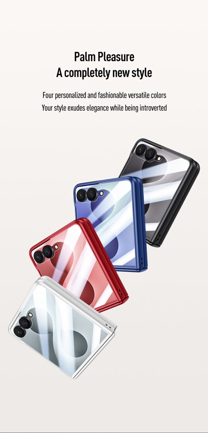 Захисний чохол Reframe Slim Clear Case для Samsung Galaxy Flip 8 - Red. Фото 4 Захисний чохол Reframe Slim Clear Case для Samsung Galaxy Flip 8 - Red (423519R). Фото 4 з 9