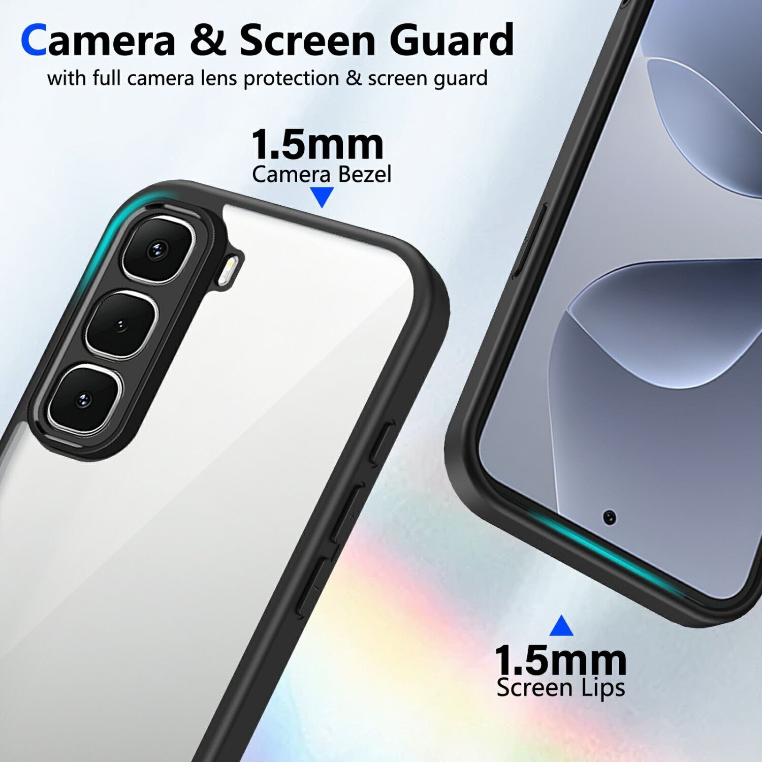 Защитный чехол UniCase Rugged Shield для Infinix Hot 70 - Black. Фото 4 Защитный чехол UniCase Rugged Shield для Infinix Hot 70 - Black (422003B). Фото 4 из 5