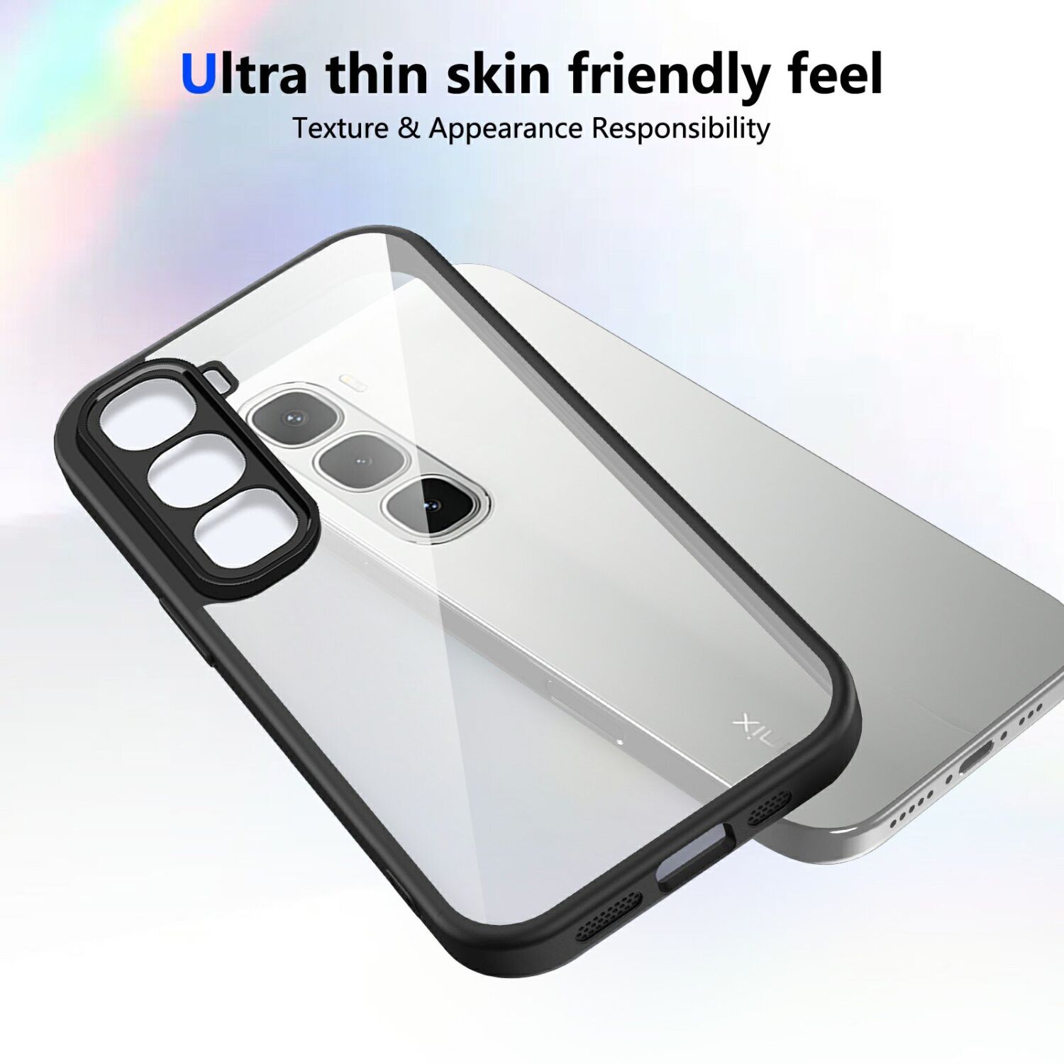 Защитный чехол UniCase Rugged Shield для Infinix Hot 70 - Black. Фото 3 Защитный чехол UniCase Rugged Shield для Infinix Hot 70 - Black (422003B). Фото 3 из 5