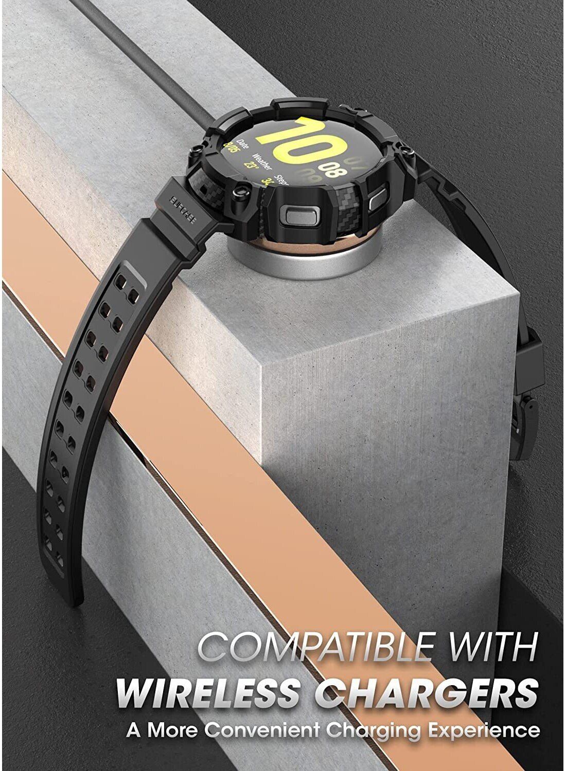 Ремінець Supcase Unicorn Beetle PRO (FW) для Samsung Galaxy Watch 4 (44mm) - Black. Фото 6 Ремінець Supcase Unicorn Beetle PRO (FW) для Samsung Galaxy Watch 4 (44mm) - Black (284528B). Фото 6 з 7