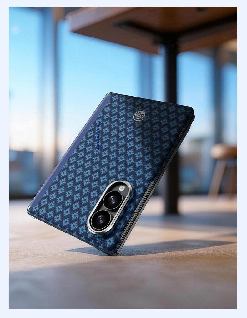 Защитный чехол BENKS ArmorGrid Air Magnetic для Samsung Galaxy Fold 8 - Dark Blue. Фото 4 Защитный чехол BENKS ArmorGrid Air Magnetic для Samsung Galaxy Fold 8 - Dark Blue (424583DB). Фото 4 из 9