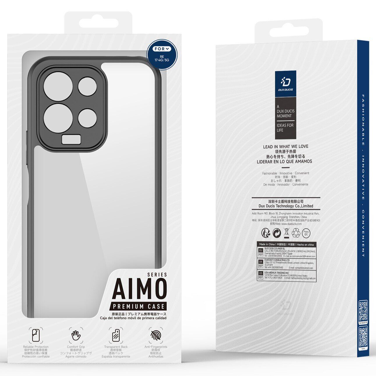 Защитный чехол DUX DUCIS Aimo Series для Xiaomi Redmi 17 - Black. Фото 9 Защитный чехол DUX DUCIS Aimo Series для Xiaomi Redmi 17 - Black (429001B). Фото 9 из 10