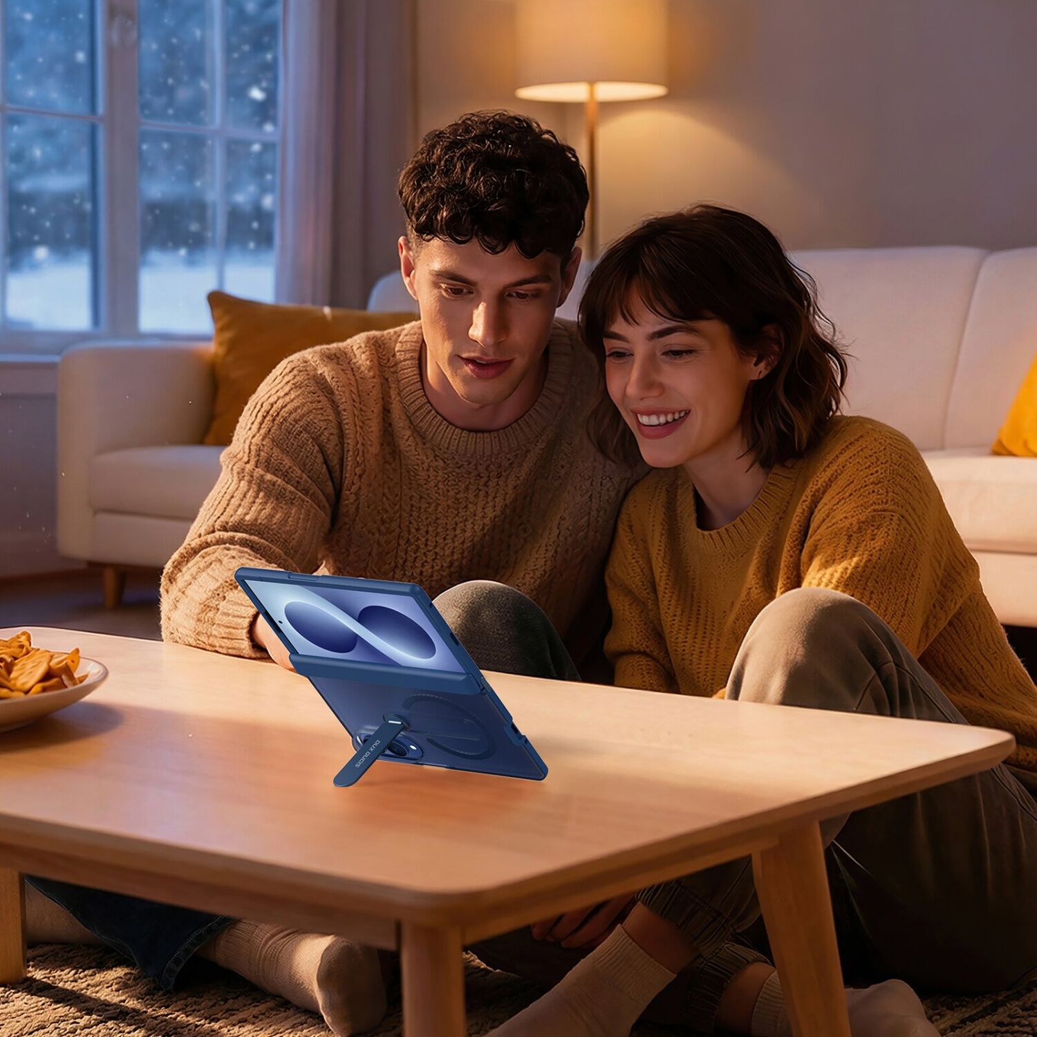 Захисний чохол Dux Ducis Horizon MagStand для Samsung Galaxy Fold 8 - Blue. Фото 12 Захисний чохол Dux Ducis Horizon MagStand для Samsung Galaxy Fold 8 - Blue (424521L). Фото 12 з 13