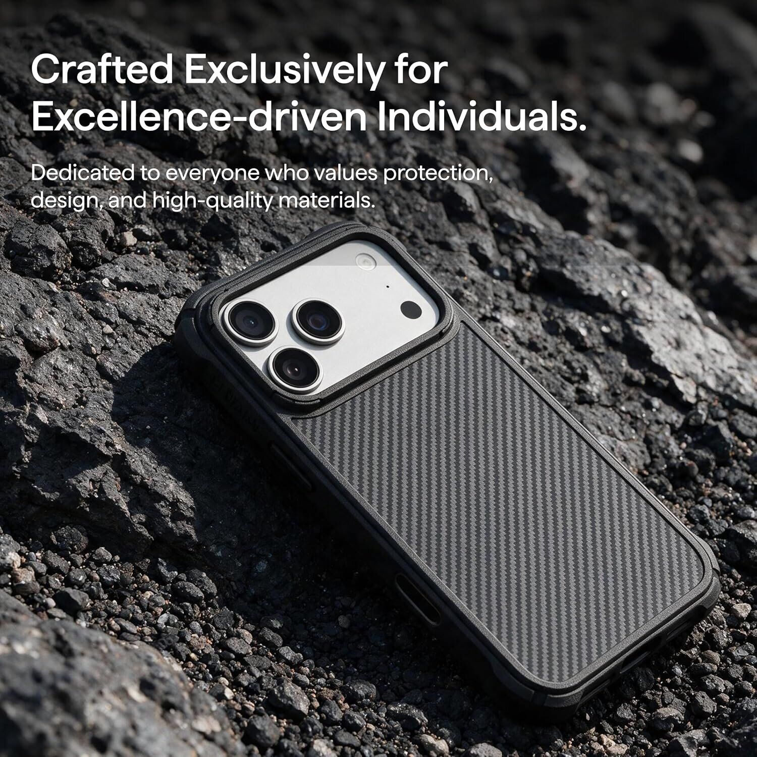 Захисний чохол Pitaka Cairn Case для iPhone 18 Pro / 17 Pro (KI1803CP2) - Midnight. Фото 7 Захисний чохол Pitaka Cairn Case для iPhone 18 Pro / 17 Pro (KI1803CP2) - Midnight (423754L). Фото 7 з 13