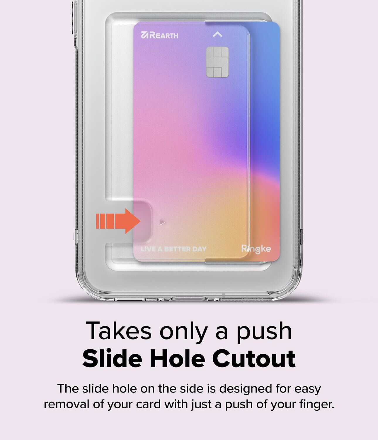 Захисний чохол Ringke Fusion Card для Samsung Galaxy A36 (A366) / A56 (A566) 8800293852179 - Clear. Фото 5 Захисний чохол Ringke Fusion Card для Samsung Galaxy A36 (A366) / A56 (A566) 8800293852179 - Clear (380120C). Фото 5 з 15