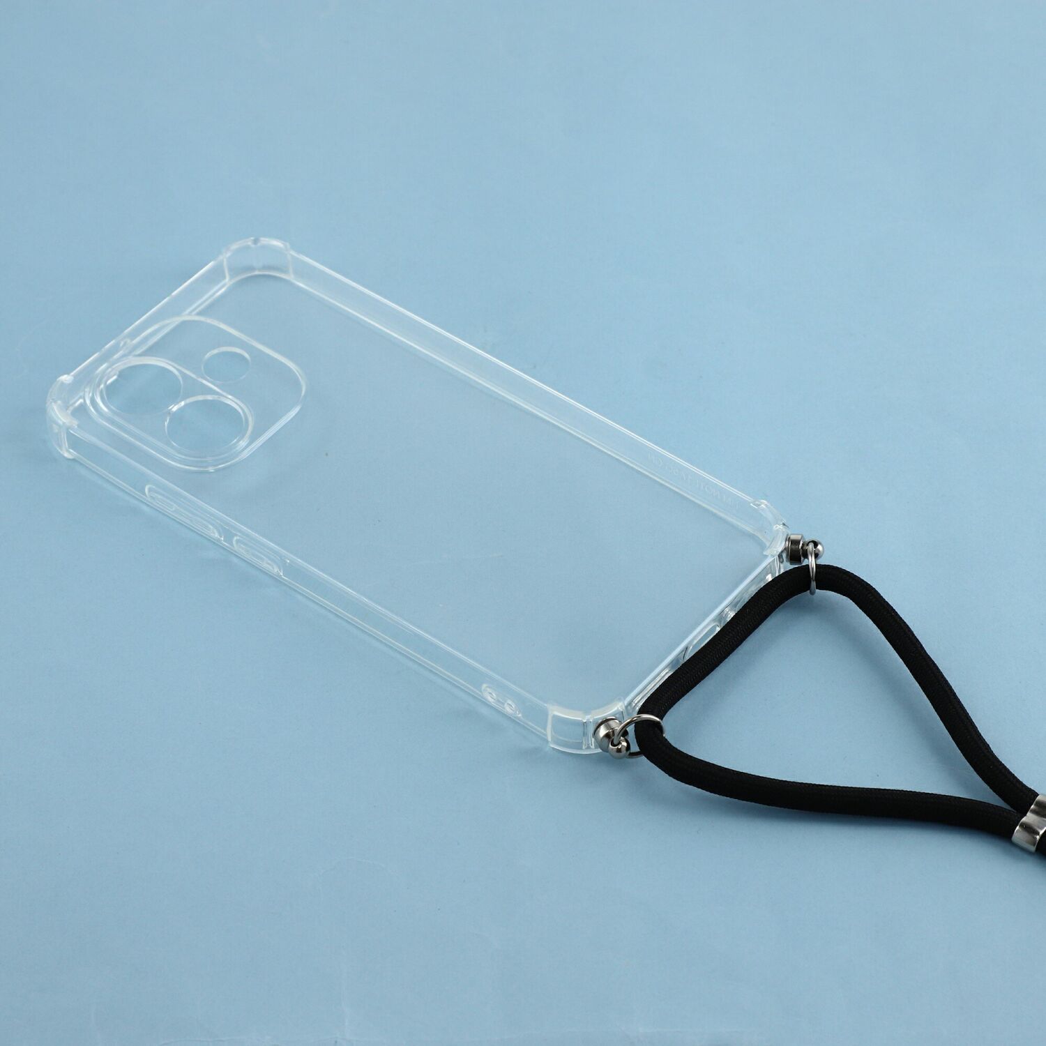 Защитный чехол UniCase AirBag with Strap для Xiaomi Redmi Note 17 (4G/5G) - Transparent. Фото 4 Защитный чехол UniCase AirBag with Strap для Xiaomi Redmi Note 17 (4G/5G) - Transparent (430010T). Фото 4 из 5