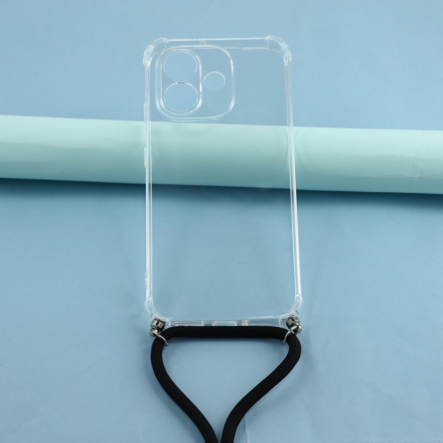 Защитный чехол UniCase AirBag with Strap для Xiaomi Redmi Note 17 (4G/5G) - Transparent. Фото 3 Защитный чехол UniCase AirBag with Strap для Xiaomi Redmi Note 17 (4G/5G) - Transparent (430010T). Фото 3 из 5