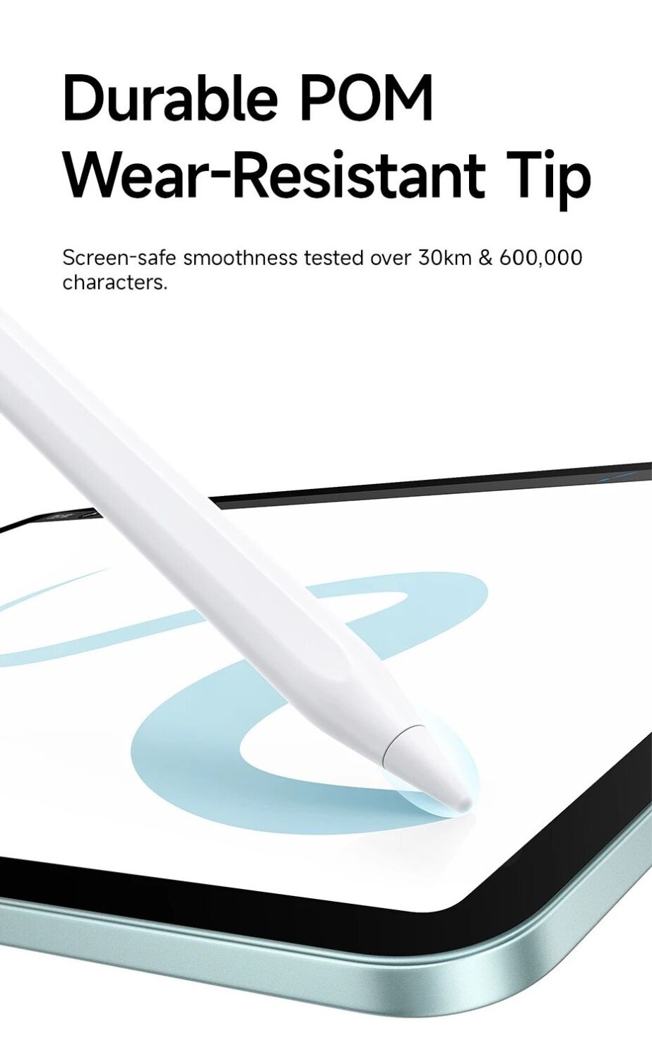 Стилус Baseus PS3 Air Smooth Writing (B00012) - Moon White. Фото 10 Стилус Baseus PS3 Air Smooth Writing (B00012) - Moon White (950187W). Фото 10 из 30