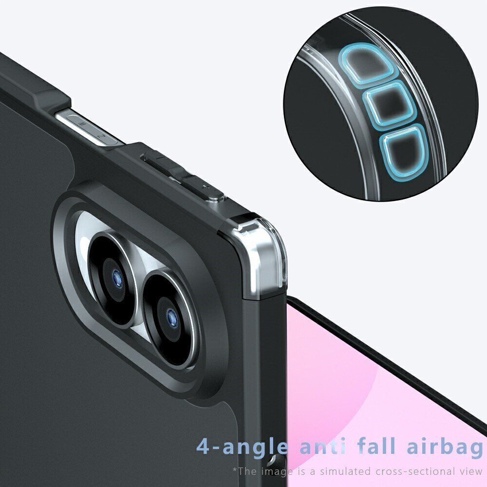 Защитный чехол Deexe Matte Skin (FF) для Samsung Galaxy Fold 8 - Transparent Black. Фото 6 Защитный чехол Deexe Matte Skin (FF) для Samsung Galaxy Fold 8 - Transparent Black (424534TB). Фото 6 из 14