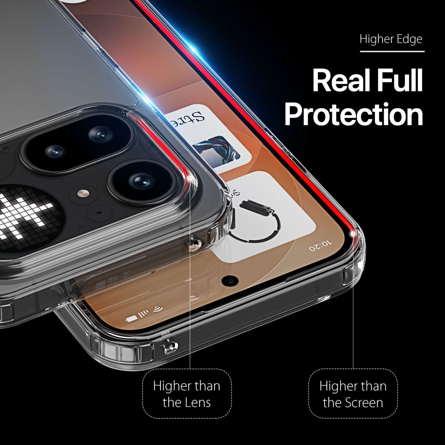 Защитный чехол DUX DUCIS Clin Series для Nothing Phone (4a) Pro - Clear. Фото 5 Защитный чехол DUX DUCIS Clin Series для Nothing Phone (4a) Pro - Clear (411410C). Фото 5 из 11