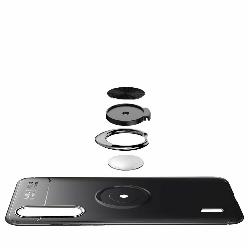 Чехол с магнитным кольцом UniCase Magnetic Ring для Xiaomi Mi 9 Lite / Mi CC9 - All Black. Фото 10 Чехол с магнитным кольцом UniCase Magnetic Ring для Xiaomi Mi 9 Lite / Mi CC9 - All Black (243432B). Фото 10 из 15