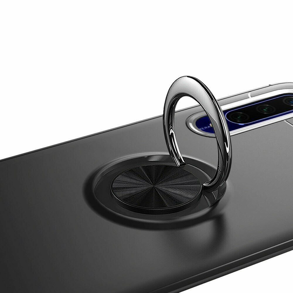 Чехол с магнитным кольцом UniCase Magnetic Ring для Xiaomi Mi 9 Lite / Mi CC9 - All Black. Фото 6 Чехол с магнитным кольцом UniCase Magnetic Ring для Xiaomi Mi 9 Lite / Mi CC9 - All Black (243432B). Фото 6 из 15