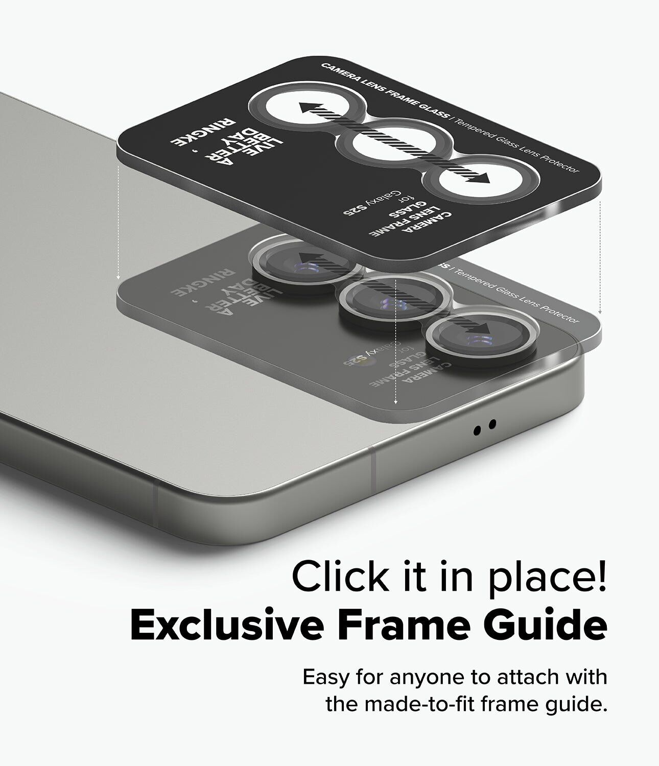 Комплект захисних стекол Ringke Camera Lens Frame Glass для Samsung Galaxy S25 (S931) 8800274968462. Фото 6 Комплект захисних стекол Ringke Camera Lens Frame Glass для Samsung Galaxy S25 (S931) 8800274968462 (375378). Фото 6 з 16