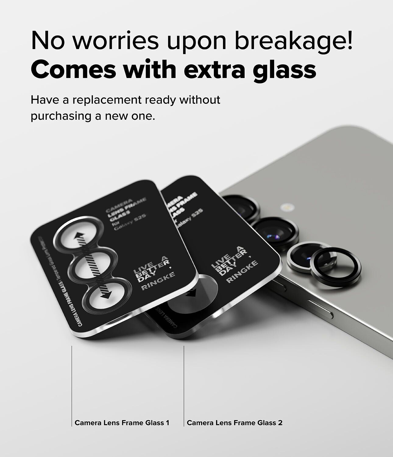 Комплект захисних стекол Ringke Camera Lens Frame Glass для Samsung Galaxy S25 (S931) 8800274968462. Фото 7 Комплект захисних стекол Ringke Camera Lens Frame Glass для Samsung Galaxy S25 (S931) 8800274968462 (375378). Фото 7 з 16