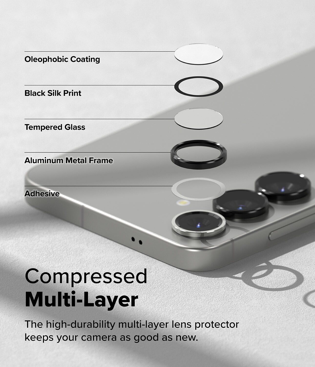 Комплект захисних стекол Ringke Camera Lens Frame Glass для Samsung Galaxy S25 (S931) 8800274968462. Фото 9 Комплект захисних стекол Ringke Camera Lens Frame Glass для Samsung Galaxy S25 (S931) 8800274968462 (375378). Фото 9 з 16