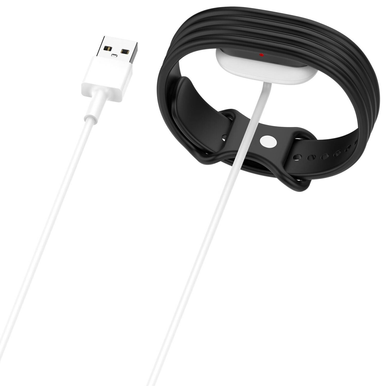 Зарядний пристрій Deexe Magnetic Charging Cable для Google Fitbit Air - White. Фото 5 Зарядний пристрій Deexe Magnetic Charging Cable для Google Fitbit Air - White (958410W). Фото 5 з 6