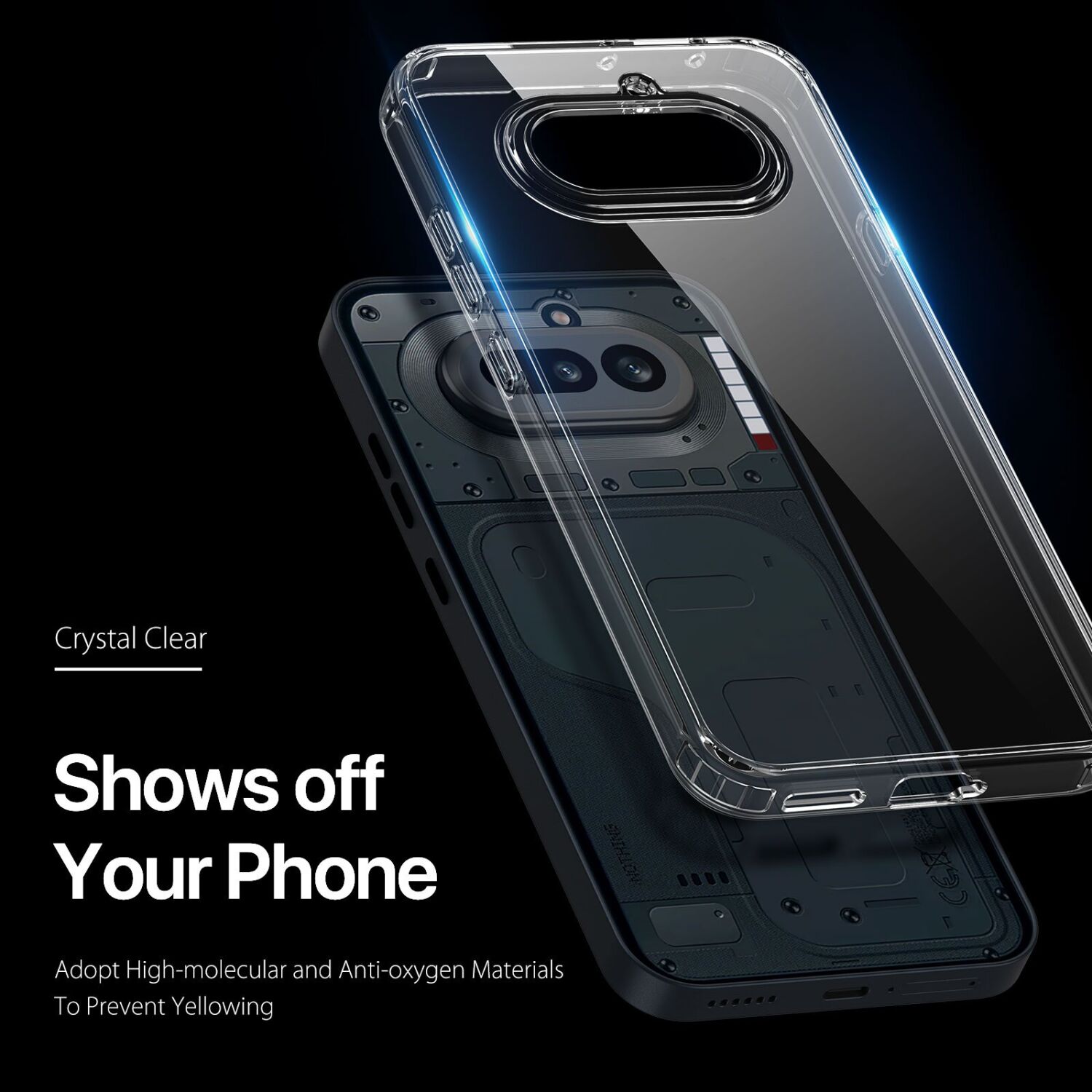 Захисний чохол DUX DUCIS Clin Series для Nothing Phone (4a) - Clear. Фото 3 Захисний чохол DUX DUCIS Clin Series для Nothing Phone (4a) - Clear (411313C). Фото 3 з 11