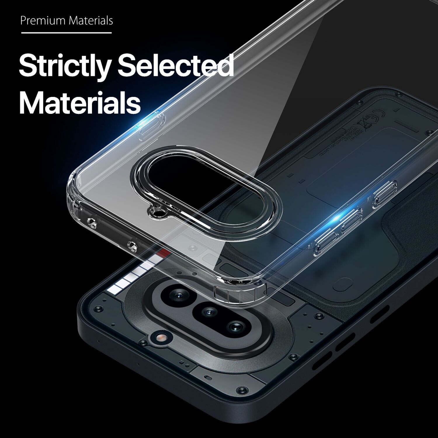 Захисний чохол DUX DUCIS Clin Series для Nothing Phone (4a) - Clear. Фото 8 Захисний чохол DUX DUCIS Clin Series для Nothing Phone (4a) - Clear (411313C). Фото 8 з 11