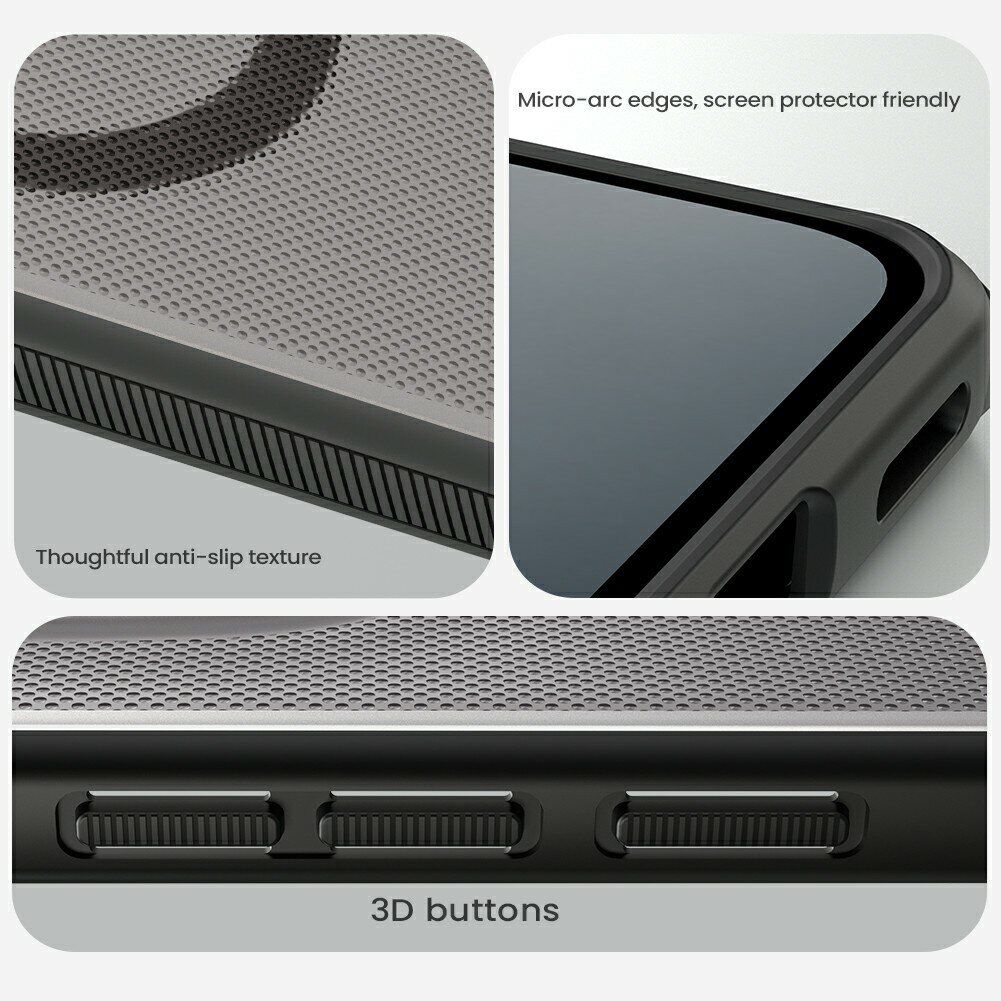 Защитный чехол NILLKIN Super Frosted Shield Pro Magnetic для Xiaomi Redmi Note 15 Pro Plus / Poco M8 Pro 5G - Black. Фото 14 Защитный чехол NILLKIN Super Frosted Shield Pro Magnetic для Xiaomi Redmi Note 15 Pro Plus / Poco M8 Pro 5G - Black (404724B). Фото 14 из 15