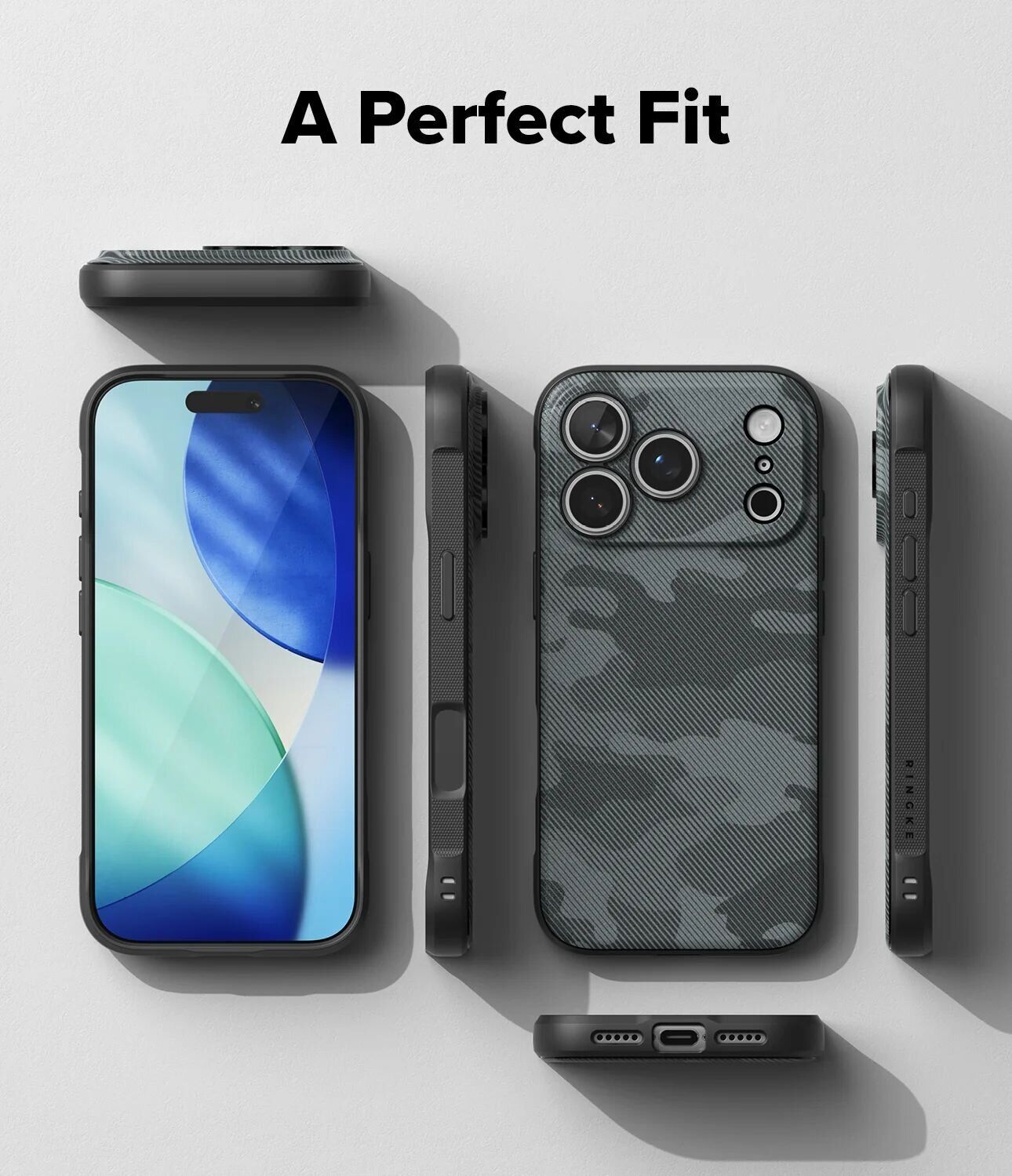 Защитный чехол Ringke Onyx для iPhone 18 Pro (8800380462908) - Dark Green. Фото 10 Защитный чехол Ringke Onyx для iPhone 18 Pro (8800380462908) - Dark Green (423772DG). Фото 10 из 15