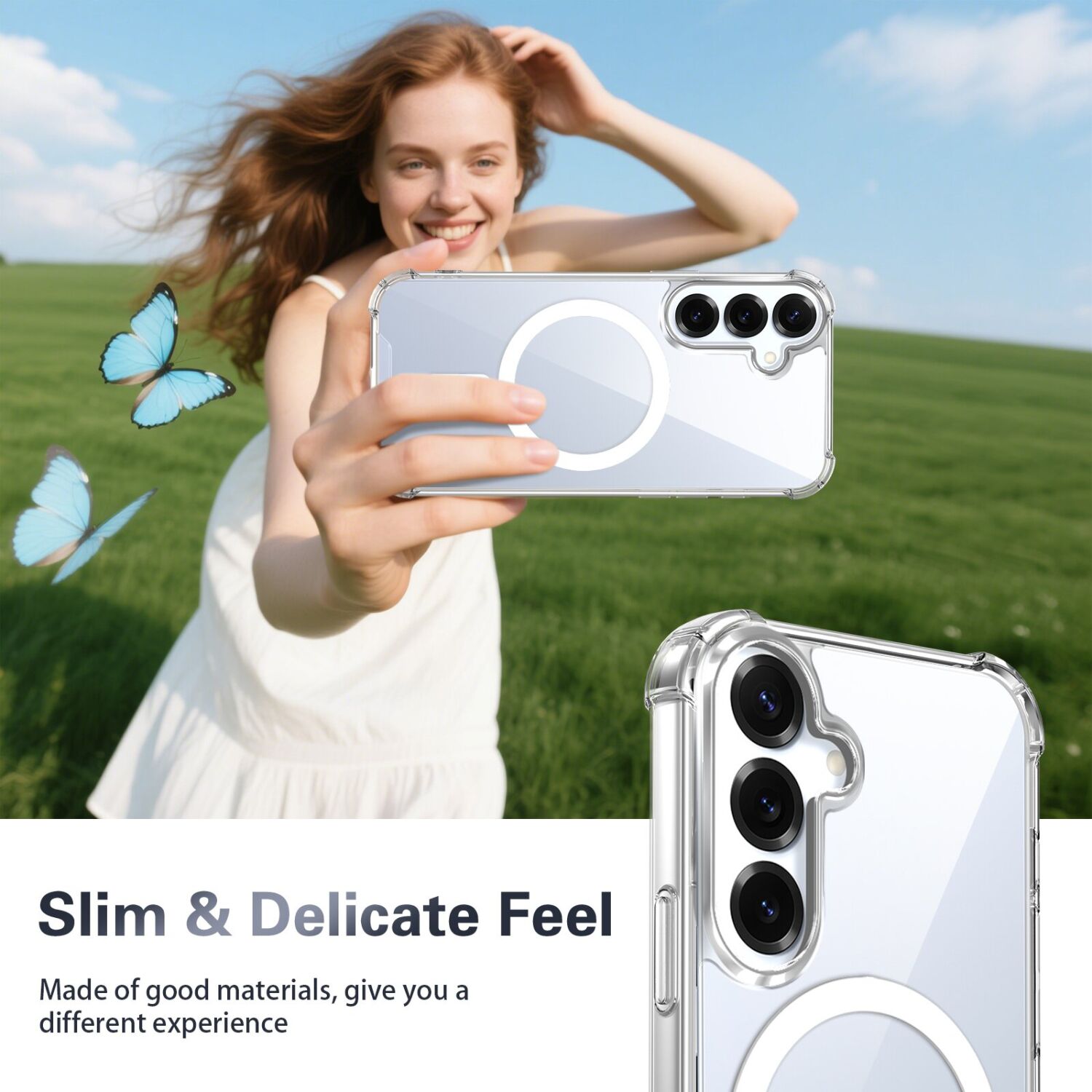Защитный чехол UniCase AirBag Flow MagSafe для Samsung Galaxy S25 (S931) / Galaxy S24 (S921) - Transparent. Фото 9 Защитный чехол UniCase AirBag Flow MagSafe для Samsung Galaxy S25 (S931) / Galaxy S24 (S921) - Transparent (375380T). Фото 9 из 14