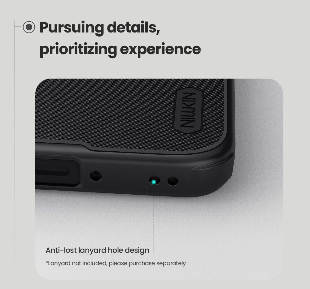 Захисний (PC+TPU) чохол NILLKIN Frosted Shield Pro для Xiaomi Redmi Note 15 Pro 5G - Black. Фото 13 Захисний (PC+TPU) чохол NILLKIN Frosted Shield Pro для Xiaomi Redmi Note 15 Pro 5G - Black (405014B). Фото 13 з 18