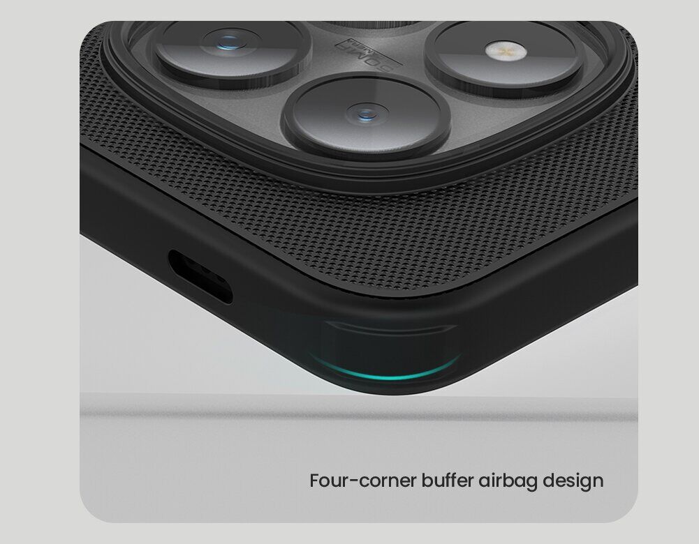 Захисний (PC+TPU) чохол NILLKIN Frosted Shield Pro для Xiaomi Redmi Note 15 Pro 5G - Black. Фото 10 Захисний (PC+TPU) чохол NILLKIN Frosted Shield Pro для Xiaomi Redmi Note 15 Pro 5G - Black (405014B). Фото 10 з 18