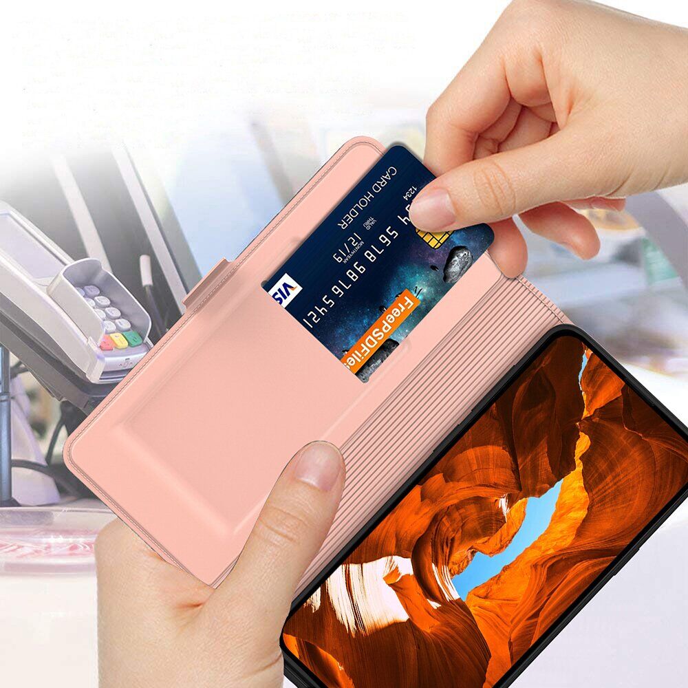 Чехол-книжка Deexe Faro Wallet для Xiaomi 17 Ultra - Blue. Фото 5 Чехол-книжка Deexe Faro Wallet для Xiaomi 17 Ultra - Blue (407500L). Фото 5 из 7