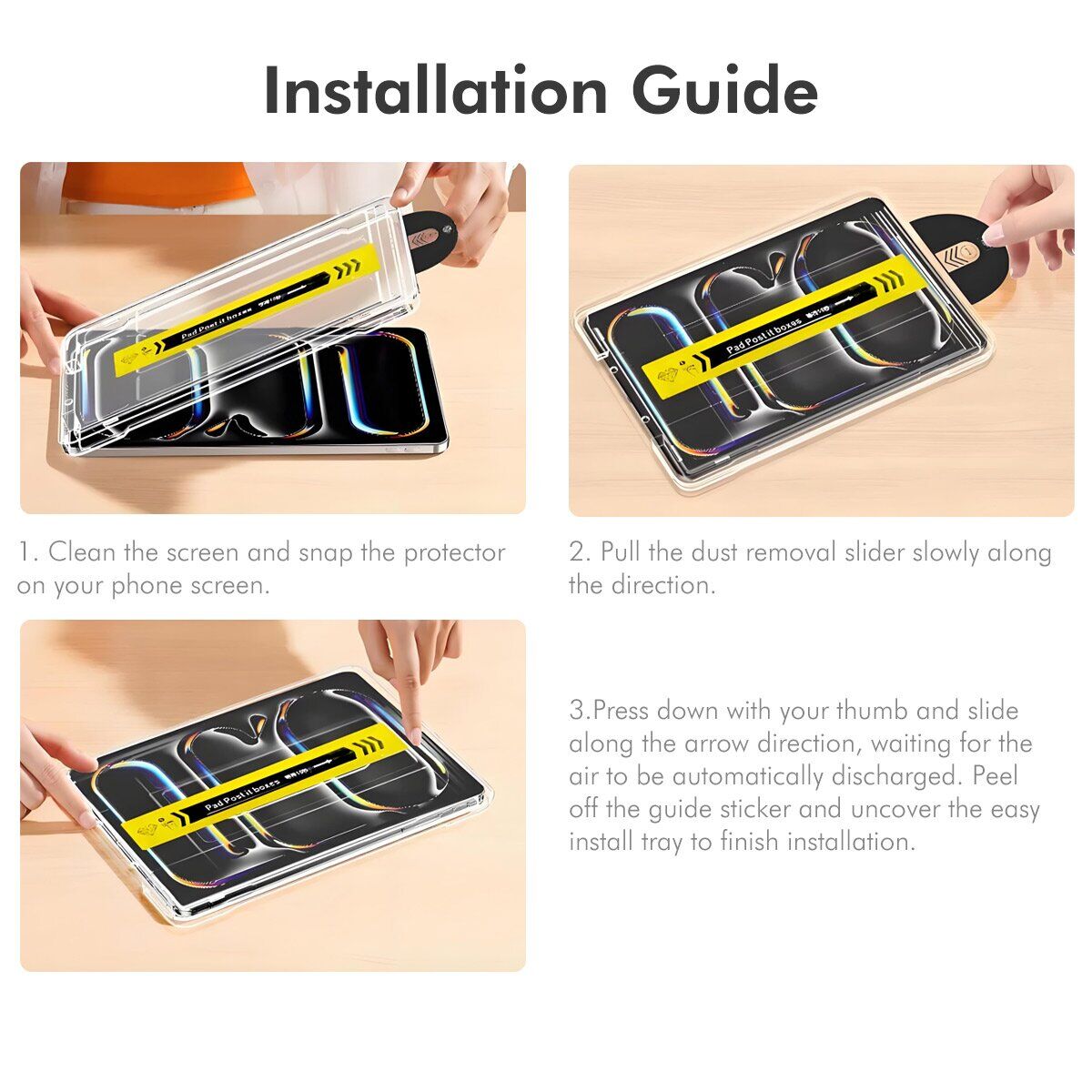 Захисне скло Enkay Easy Instal Crystal Glass для iPad Pro 11 M5/M4 (2025/2024). Фото 5 Захисне скло Enkay Easy Instal Crystal Glass для iPad Pro 11 M5/M4 (2025/2024) (359223). Фото 5 з 7