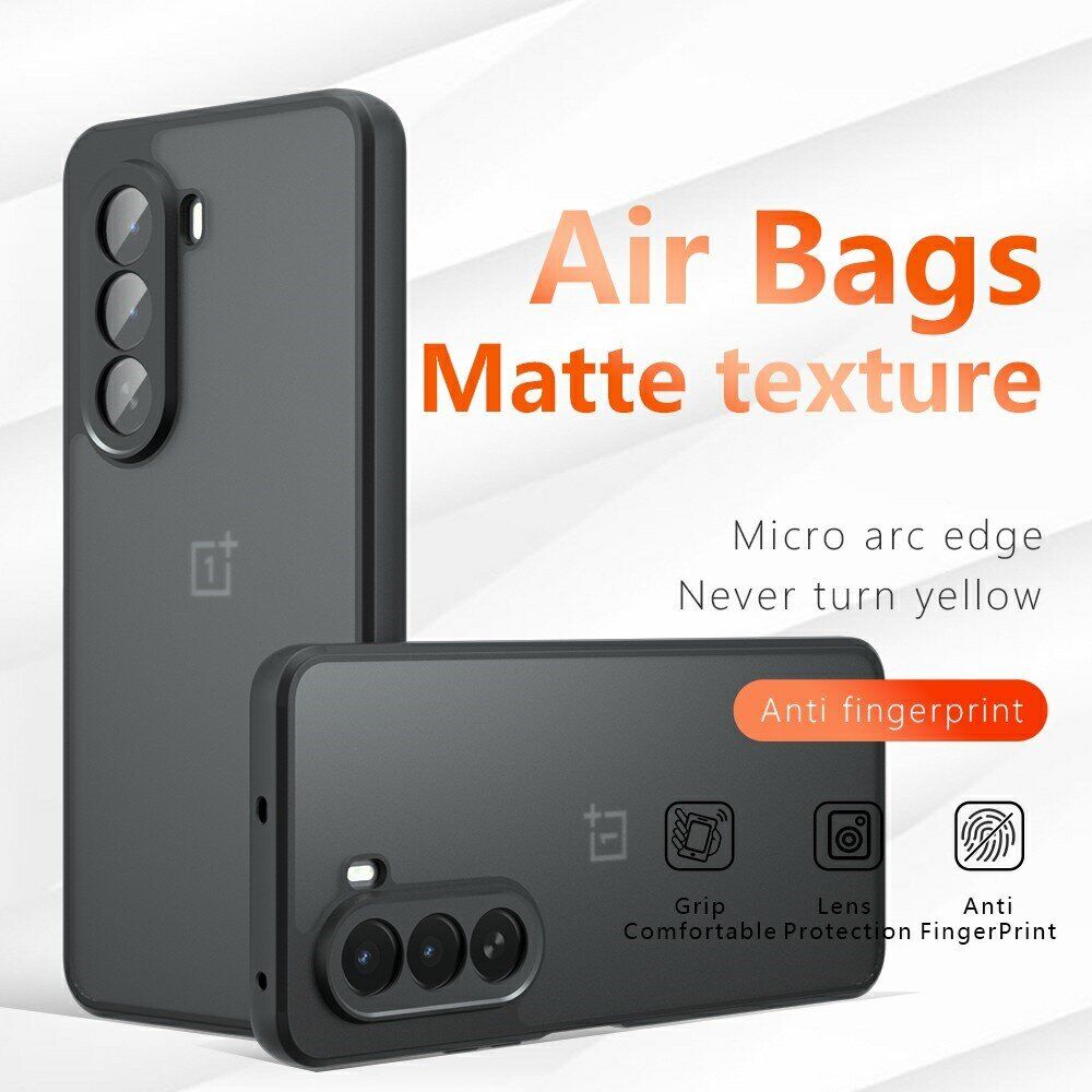 Защитный чехол Deexe Matte Skin для OnePlus Nord CE6 Lite - Transparent Black. Фото 4 Защитный чехол Deexe Matte Skin для OnePlus Nord CE6 Lite - Transparent Black (391506TB). Фото 4 из 13