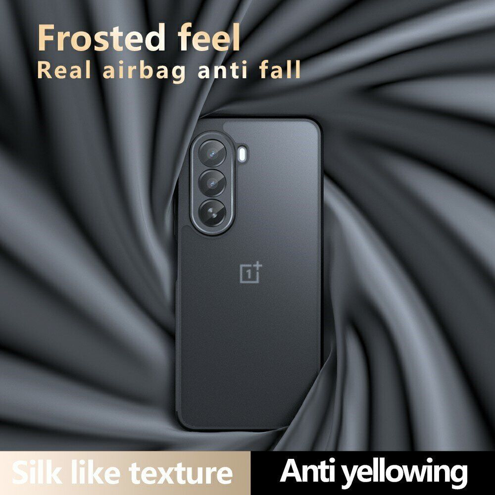 Защитный чехол Deexe Matte Skin для OnePlus Nord CE6 Lite - Transparent Black. Фото 10 Защитный чехол Deexe Matte Skin для OnePlus Nord CE6 Lite - Transparent Black (391506TB). Фото 10 из 13