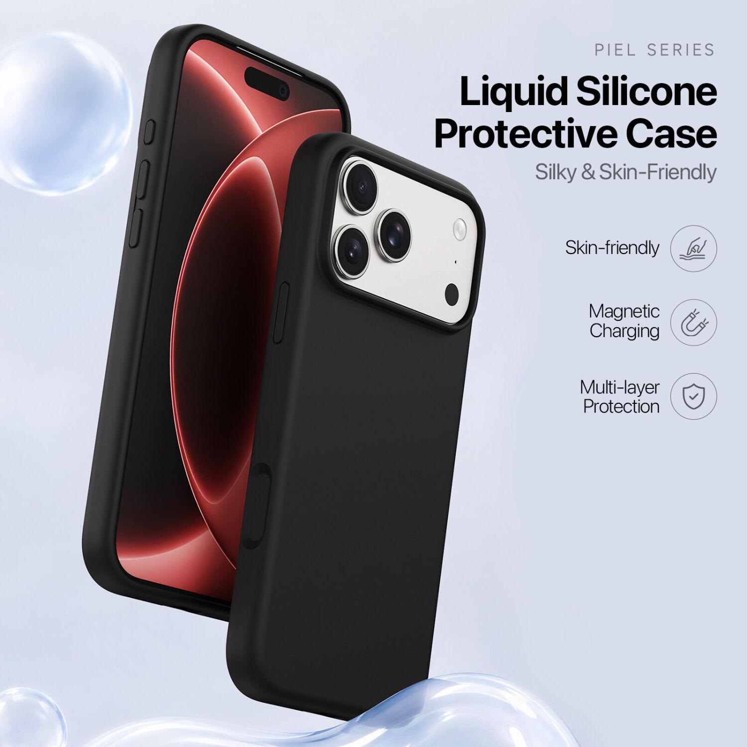 Захисний чохол Dux Ducis Piel Series (with MagSafe) для iPhone 18 Pro / 17 Pro - Dark Cherry. Фото 4 Захисний чохол Dux Ducis Piel Series (with MagSafe) для iPhone 18 Pro / 17 Pro - Dark Cherry (423654WR). Фото 4 з 9