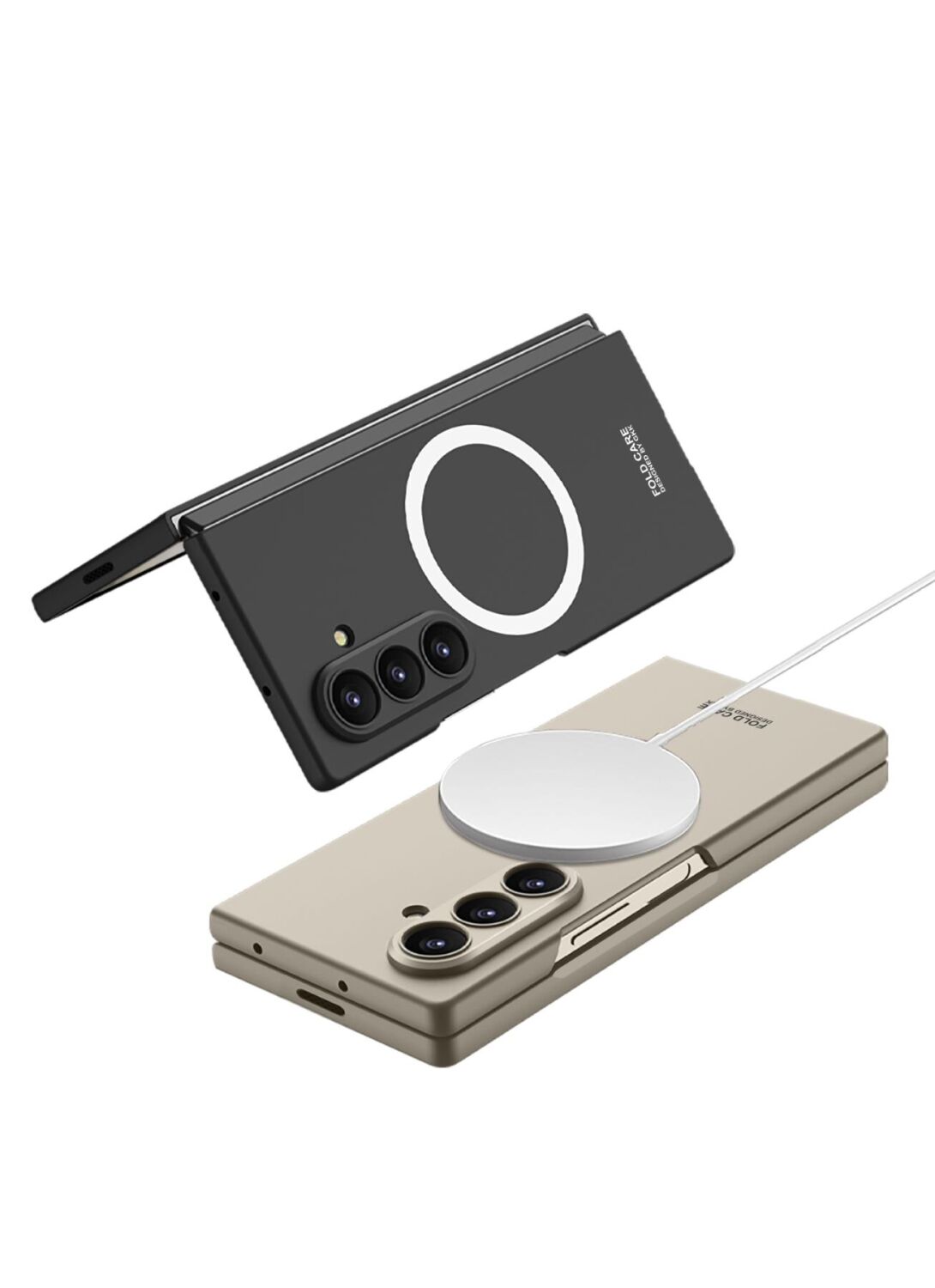 Захисний чохол GKK Super Slim MagSafe для Samsung Galaxy Fold 8 Ultra - Silver. Фото 10 Захисний чохол GKK Super Slim MagSafe для Samsung Galaxy Fold 8 Ultra - Silver (424030S). Фото 10 з 13