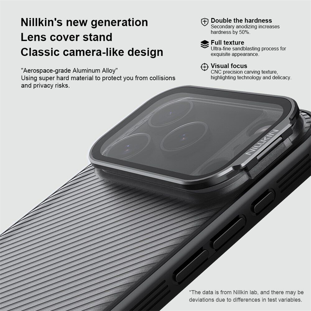 Захисний чохол NILLKIN CamShield Prop (Clear Version) для iPhone 18 Pro / 17 Pro - Black. Фото 9 Захисний чохол NILLKIN CamShield Prop (Clear Version) для iPhone 18 Pro / 17 Pro - Black (423616B). Фото 9 з 17