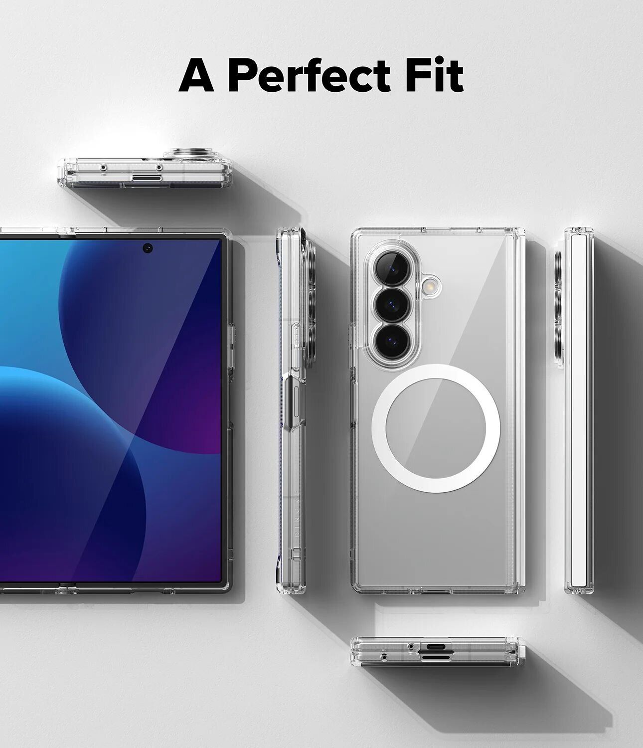 Защитный чехол Ringke Fusion Flap Magnetic для Samsung Galaxy Fold 8 Ultra (8800328819320) - Clear. Фото 12 Защитный чехол Ringke Fusion Flap Magnetic для Samsung Galaxy Fold 8 Ultra (8800328819320) - Clear (424105C). Фото 12 из 22